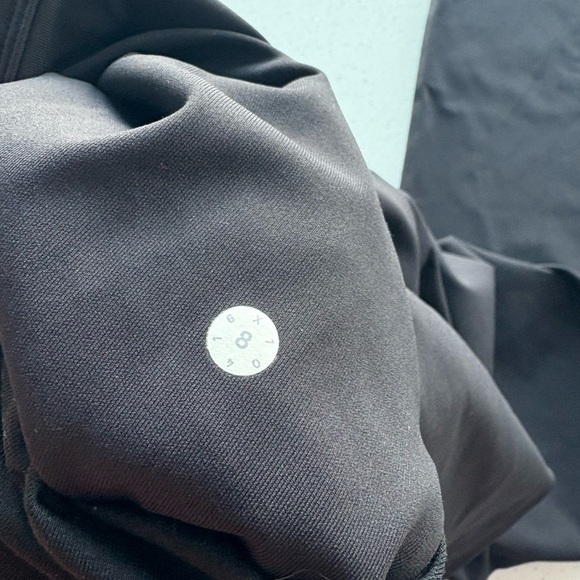 Ladies high waisted lululemon full length Black Pants - Picture 6 of 6